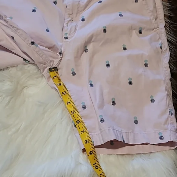 Free planet chino shorts, pineapple pink for mens. Size:34 - Picture 2 of 12